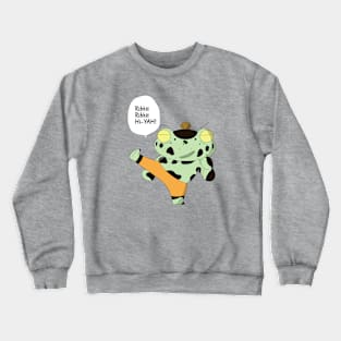 Kung Fu Frog Crewneck Sweatshirt